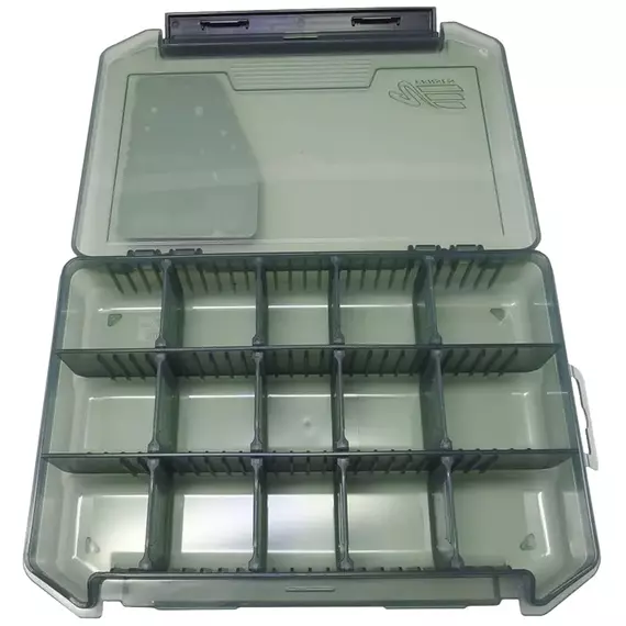 Коробка Meiho Versus VS-3010ND 205х145х40mm, колір: чорний, фото , изображение 2